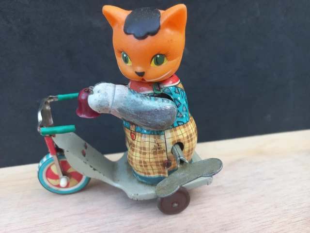 Cyclorameur Ancien / Tricycle Enfant Jouet Vintage MG