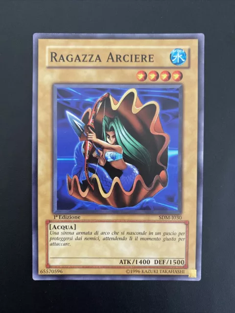 Yu-Gi-Oh! Comune Sovrano Della Magia 1ª Ed ITA NM Sdm-i030 Ragazza Arciere