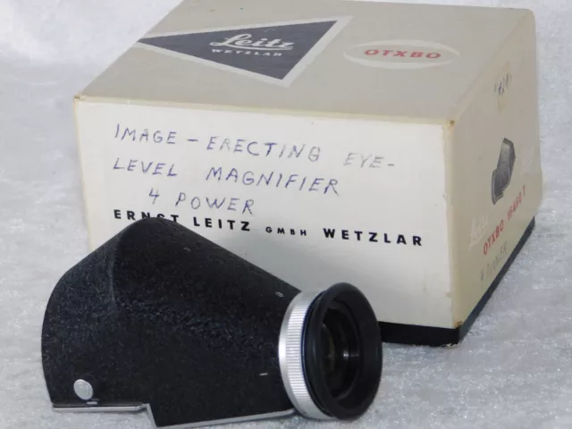 Vintage Leica Leitz Wetzlar Visoflex II Focusing Magnifier Camera Lens w/ Box
