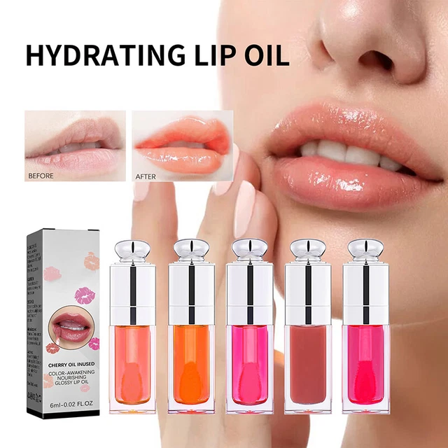 Hydrating Lip Oil Lip Gloss Lip Care Nourishing Lightening Lip Lines |