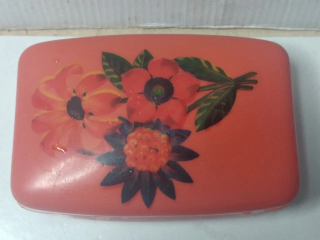 Portasapone Da Viaggio  In Plastica Vintage Anni 60 - Sped Gratuita
