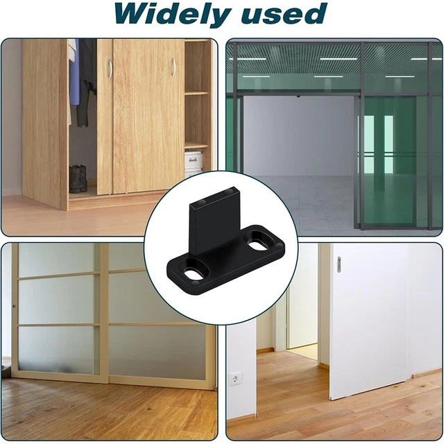 GUIDE DE PORTE de placard coulissant monté au sol adapté à la plupart des lar EUR 9,36 PicClick FR