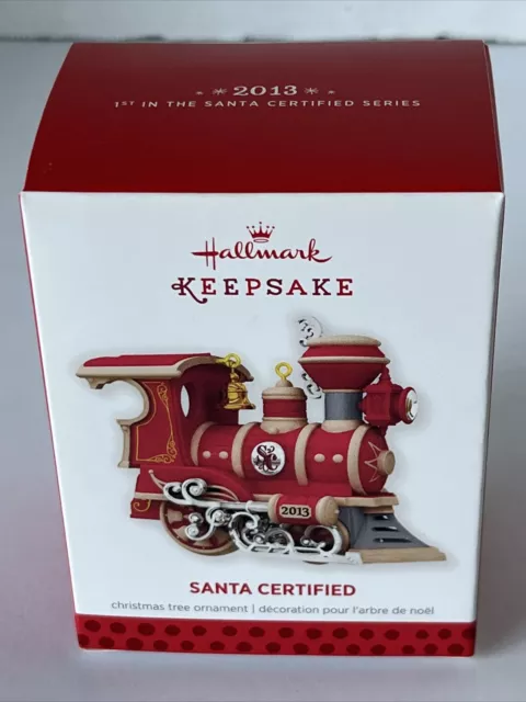 Brand new 2013 Hallmark Keepsake Santa Certified 1st in the certified series