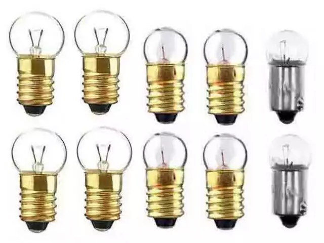 430 432 1445 1447 1449  2 ea Clear Bulbs for Lionel Marx O O27 Gauge Trains