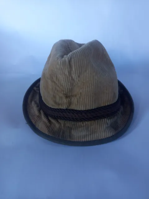 Cappello Courduroy Vintage Modena Made In Germany