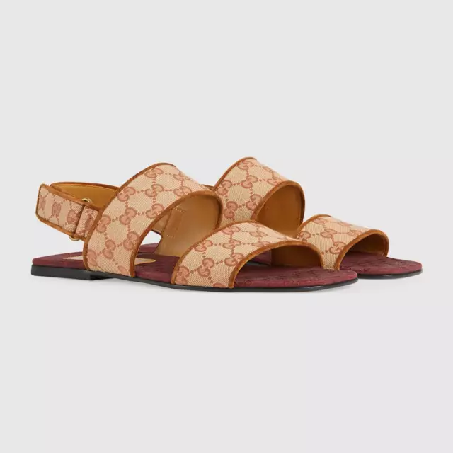 Men's gg terry outlet cloth slide sandal