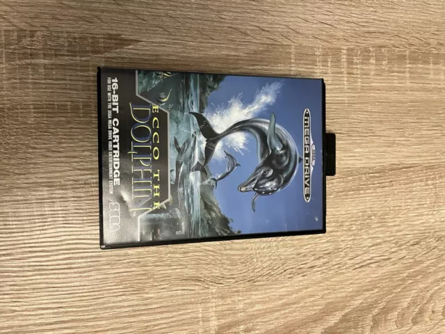 Ecco The Dolphin The Tides Of Time Sega Mega Drive Game Boxed & Manual