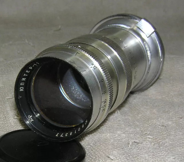 JUPITER 11 4.0/135 Vintage Rare soviet USSR Rangefinder lens Kiev Contax 3