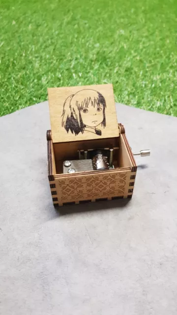 Le Voyage de Chihiro Wooden Music Box - Customizable