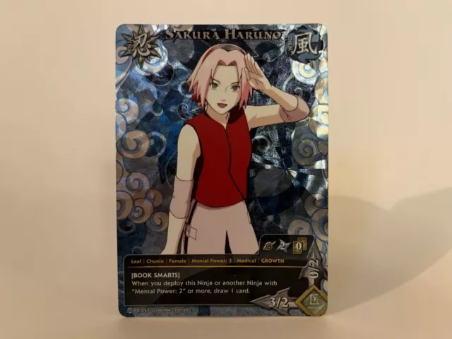 Sakura Haruno Naruto TCG Alternate Art Alt PROMO N-US004 Determination CCG  Card