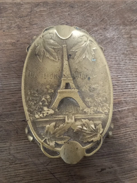 ANCIEN VIDE POCHE bronze empty poch cendrier ART NOUVEAU collection décoration EUR 38,00