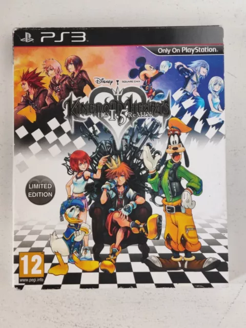 Kingdom Hearts HD 1.5 Remix Limited Edition Square Enix PS3 Playstation 3 Disney