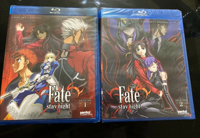 FATE STAY NIGHT Blu-ray Disc Sentai Collection 1+2 Complete Set Brand ...