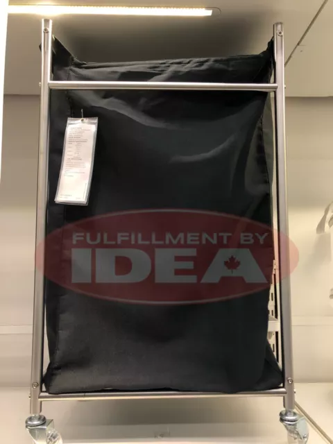 PURRPINGLA Laundry bag, beige, 26 gallon - IKEA