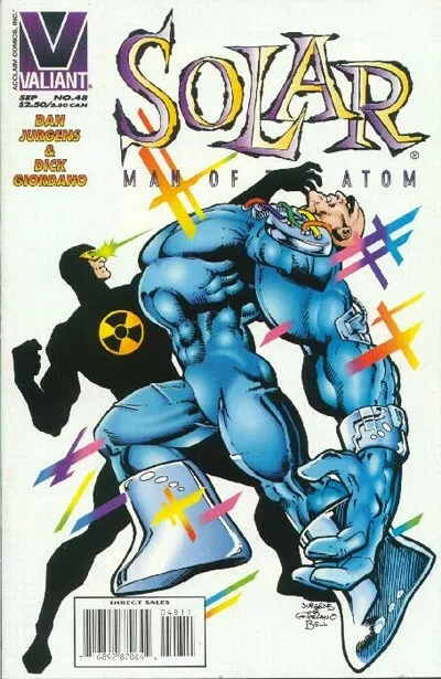 Solar Man of the Atom #48 September 1995 Valiant Comic Book (VF/NM)