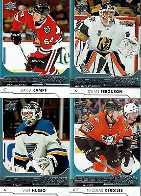2017-18 Upper Deck Young Guns - Complete your set -  You Pick the card you want