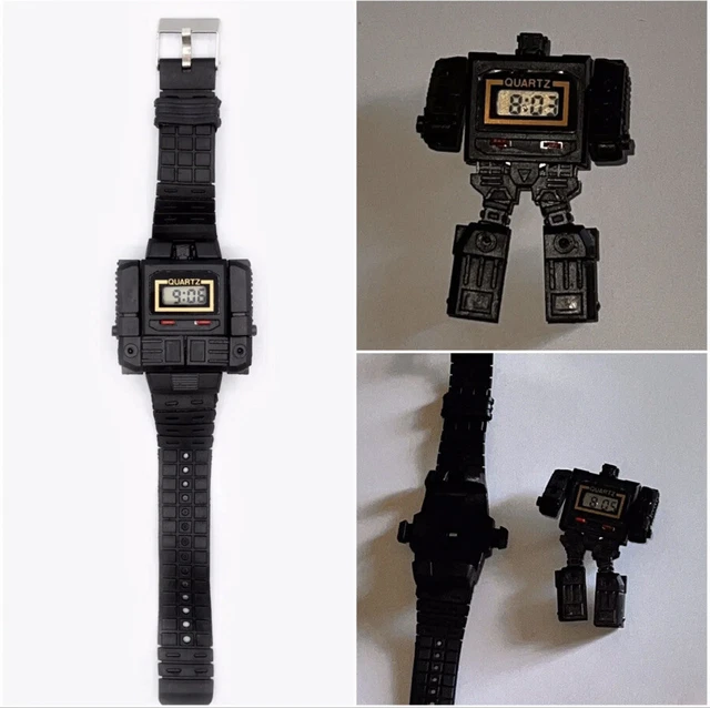 NEW ROBOT WATCH 80’s Transforming Watch (Transformer Style ) Color