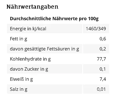 (3,40 EUR/kg) 25kg BIO Basmati Reis Vollkorn, Basmatireis BIO Naturreis 2