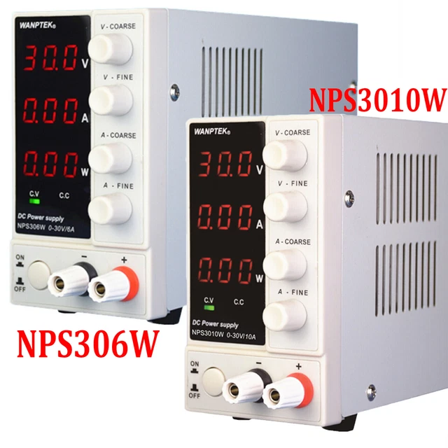 30V 6A DC Power Supply Precision Variable Digital Adjustable Lab Grade ...