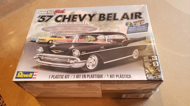 Revell 57 Chevy Snaptite Max Model kit, Sealed 2019