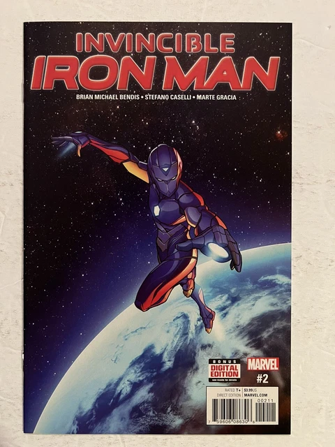 Invincible Iron Man #2 Marvel Comics 1st Print Ironheart Riri Williams NM 💥