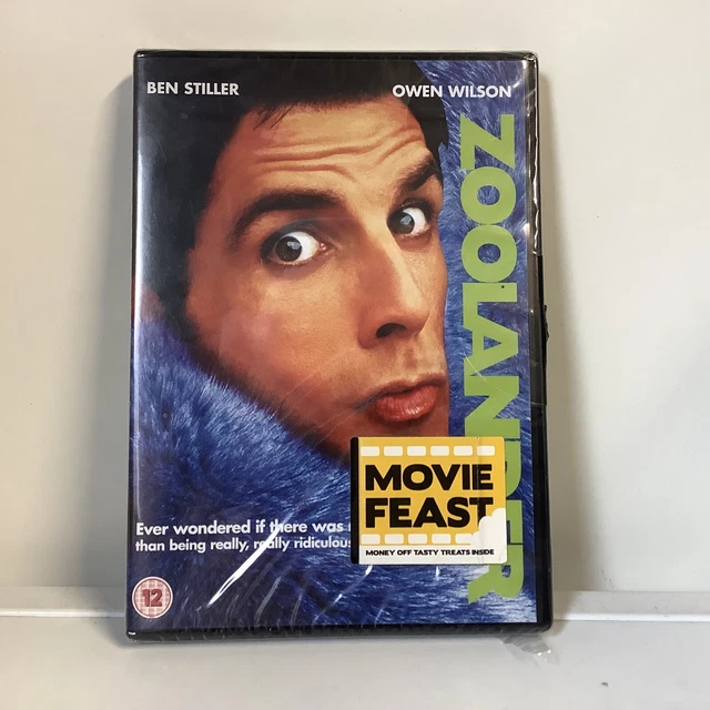 ZOOLANDER DVD 2002 Movie Comedy Ben Stiller Owen Wilson Rated 12 New
