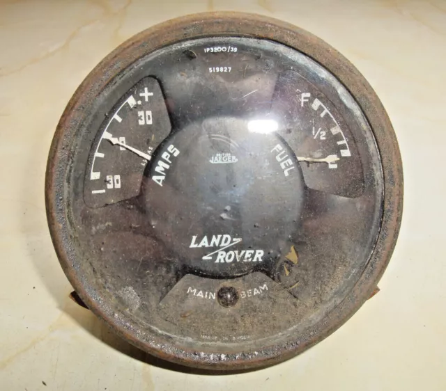 Land Rover – Series – Ammeter / Fuel Gauge