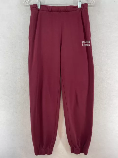 HOLLISTER CALIFORNIA SWEATPANTS womens XL gym jogger cuffed Yoga Athletic  Red £11.35 - PicClick UK