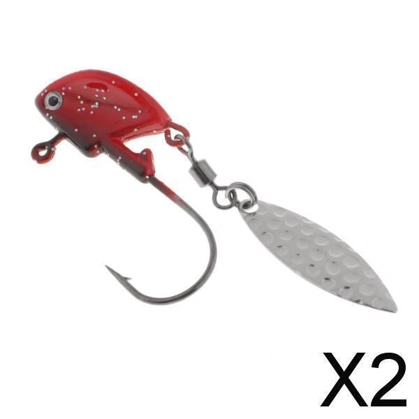 2X SALTWATER FISHING jigs with spoon jig heads hook bait bass trout £4.