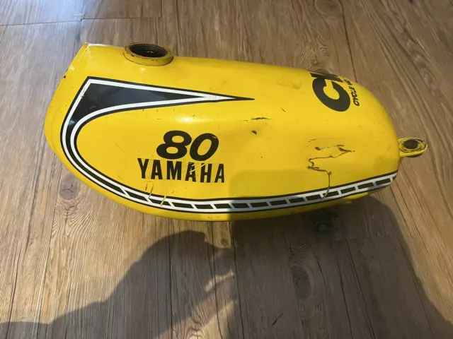 1975 1976 Yamaha YZ80 gas tank With petcock 3