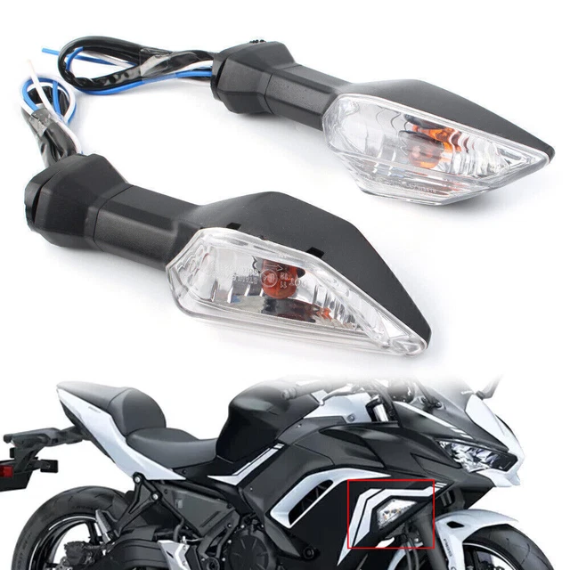 Rear Turn Signal Indicator Light For Kawasaki Ninja 250 300 400 650 1000 2018-20
