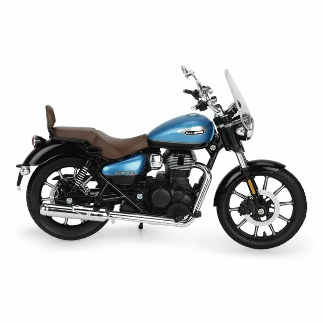 Fit For Royal Enfield Meteor 350 Supernova Blue 3D Scale Model