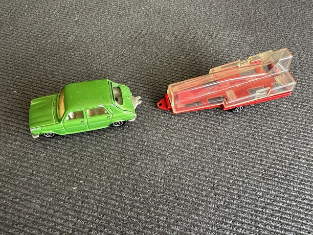 RENAULT 16 AVEC PLANEUR WASMER MAJORETTE 1/64