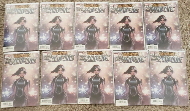 War of the Realms New Agents of Atlas #1  2nd Print  10 copies lot NM