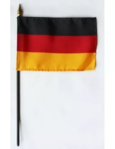 Germany 4" x 6" Mounted Flags