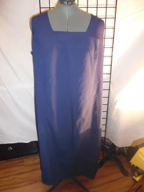 2pc. navy blue dress suit size 28w