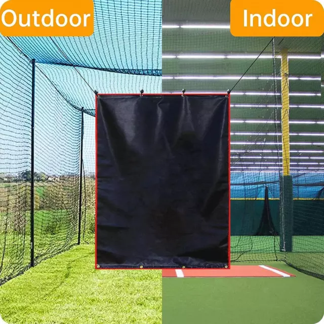 Heavy Duty Batting Cage Backstop, Baseball Backstop, Batting Cage Backdrop for