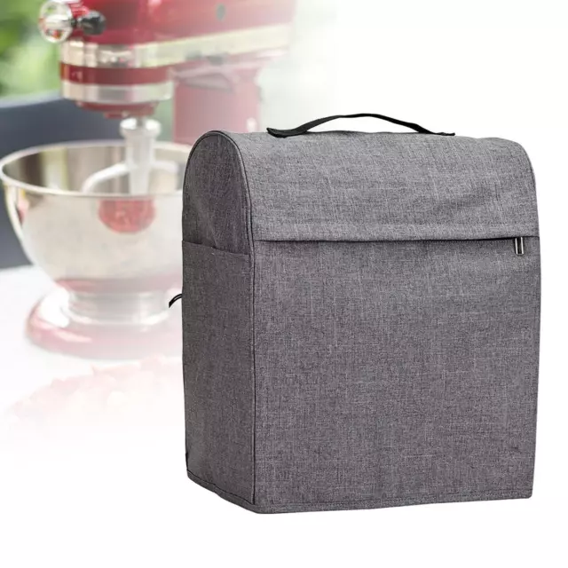 Stand Mixer Cover with Pockets for Mixer Accessories Water Resistant Protection