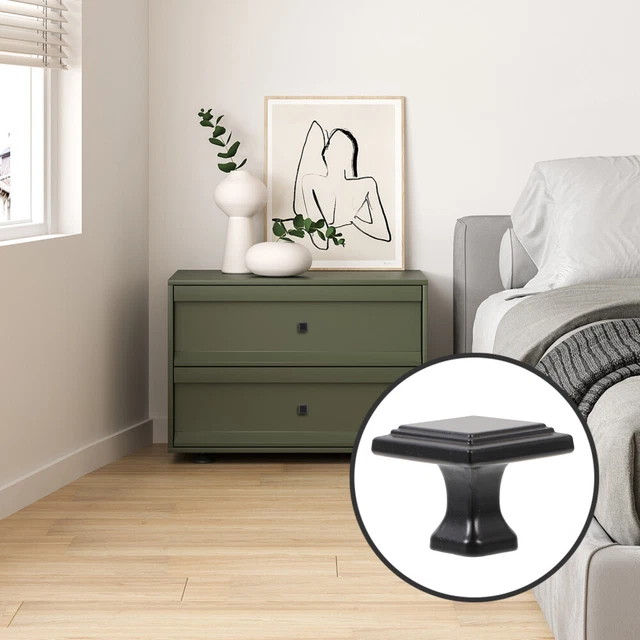 6 Pcs Metal Drawer Knobs Kitchen Cabinet Knob Bookcase Closet Door