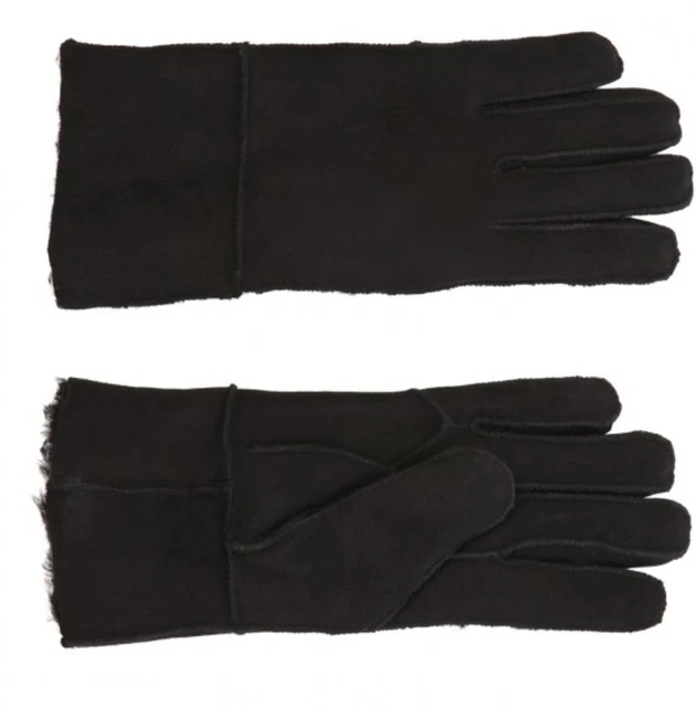 Femmes Neuf Véritable Peau de Mouton Mérinos Gants Daim Super Doux Extra Chaud