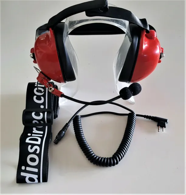 Racing Headset Pro 50 X Red Motorola Cord Free Belt