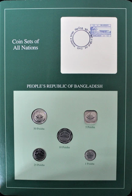 Coin Sets of All Nations (BANGLADESH)