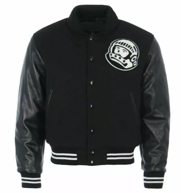 Billionaire Boys Club Varsity Jacket Pure Leather Sleeves & Wool Body Letterman