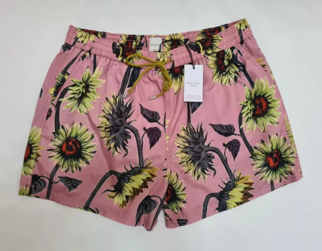 Paul Smith Swim Shorts “ Sunflower “ Print Size XL