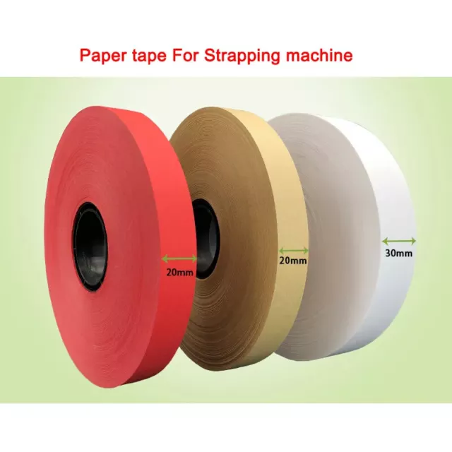 20mm Width Paper Tape for Strapping Machine/Banding Machine Hot 150m/roll