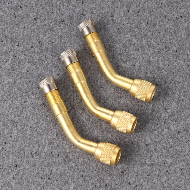3 pz prolunghe stelo valvola per pneumatici tubo bicicletta