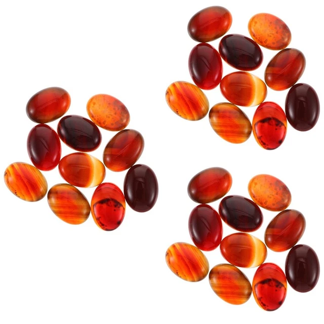 3x schön DIY-Cabochons Cabochons-Perlen für Schmuck Pro selbstgemacht