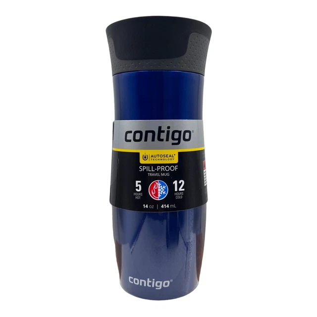 Contigo AUTOSEAL West Loop Vacuum-Insulated Stainless Steel 14 oz. Travel Mug
