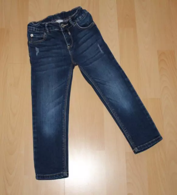 Gr. 104 Hose Jeanshose Jeans dunkelblau  zara  Mädchen wie neu