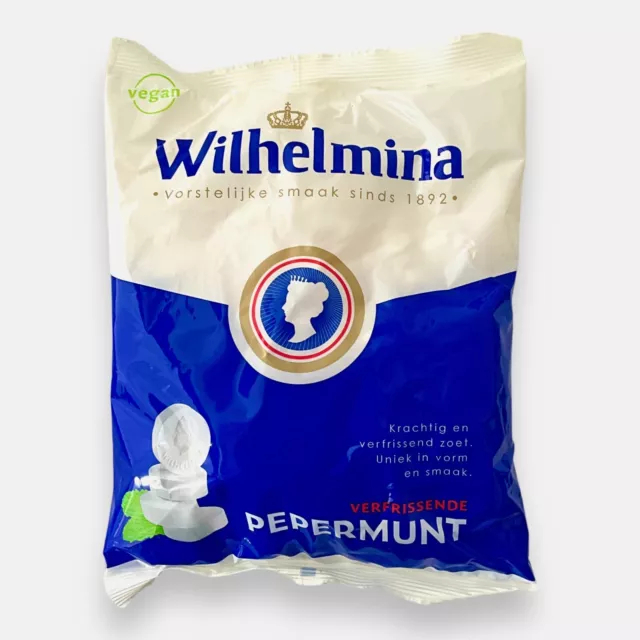 Wilhelmina Pepermunt Pfefferminz Pastillen vegan+glutenfrei 1kg